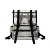 14L Clear PVC Backpack with Reinforced Strap Stitching SKU option 03 color SKU reference