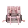 14L Clear PVC Backpack with Reinforced Strap Stitching SKU option 05 color SKU reference