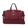 Expandable Rolling Travel Duffel with Three Heavy-Duty Wheels Red · reference 1 color SKU reference
