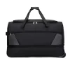 Oxford Rolling Travel Duffel with Two-Way Zipper Black · reference 1 color SKU reference