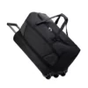 Oxford Rolling Travel Duffel with Two-Way Zipper Black · reference 2 color SKU reference