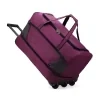 Oxford Rolling Travel Duffel with Two-Way Zipper Purple · reference 2 color SKU reference