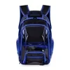 25L Clear PVC Backpack with Front Pocket & Luggage Sleeve Blue color SKU reference