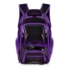 25L Clear PVC Backpack with Front Pocket & Luggage Sleeve Purple color SKU reference