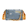 Denim-Look Patchwork Travel & Gym Duffel Yellow color SKU reference