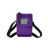 Nylon Mini Phone Crossbody Bag with Adjustable Strap Purple color SKU reference
