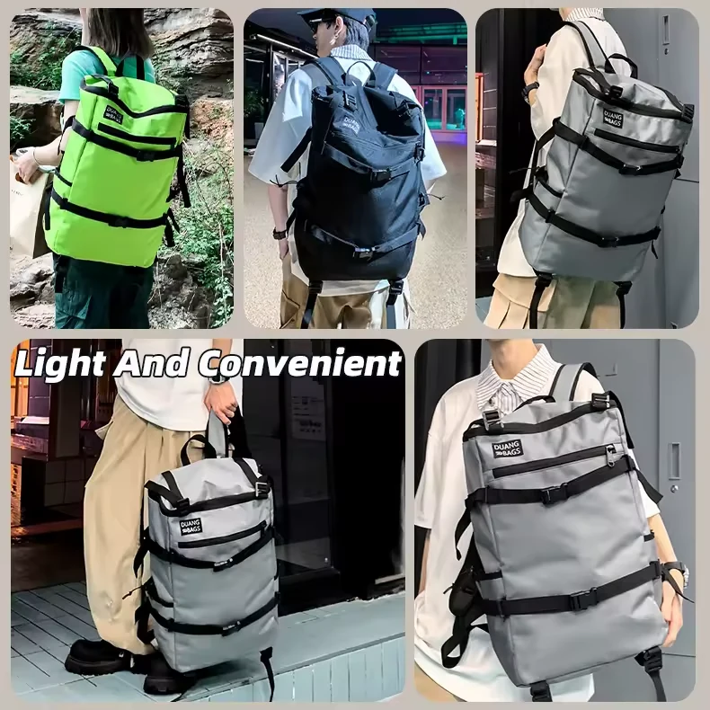 Carry-On Travel Backpack with Breathable Adjustable Straps product reference image
