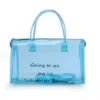 Transparent PVC Sports Tote with Color-Print Options Design option 02 color SKU reference