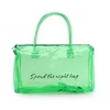 Transparent PVC Sports Tote with Color-Print Options Design option 04 color SKU reference