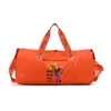 Custom-Print Sports Duffel with 14 Pictured Color Options Orange color SKU reference