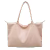 PU Travel Tote with Rear Zip Pocket Pink color SKU reference