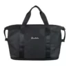 Color-Block Dry/Wet Travel Tote with Zipper Closure Green / Black color SKU reference