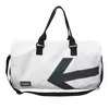 Holographic Reflective Sports Duffel with Shoe Compartment Gray color SKU reference