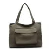 Large Nylon Sport Travel Tote with Adjustable Strap Black color SKU reference