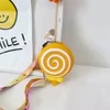 Silicone Swirl Lollipop-Shaped Coin Purse Swirl design option 01 color SKU reference