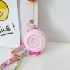 Silicone Swirl Lollipop-Shaped Coin Purse Swirl design option 05 color SKU reference