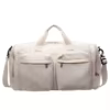 Nylon Travel Duffel with Side Pocket Green color SKU reference