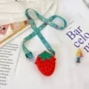 Silicone Fruit-Shaped Zipper Coin Purse Fruit design option 03 color SKU reference