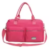 Large Travel Crossbody Bag with Security Pocket Pink color SKU reference