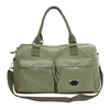 Large Travel Crossbody Bag with Security Pocket Green color SKU reference