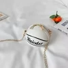Basketball-Shaped PU Leather Mini Coin Purse White color SKU reference