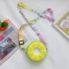 Silicone Fruit-Slice Zipper Coin Purse Design option 03 color SKU reference