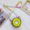 Silicone Fruit-Slice Zipper Coin Purse Design option 06 color SKU reference