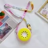 Silicone Fruit-Slice Zipper Coin Purse Design option 07 color SKU reference