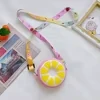 Silicone Fruit-Slice Zipper Coin Purse Design option 08 color SKU reference