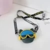 Silicone Cartoon Duck and Dog Zipper Coin Purse Design option 01 color SKU reference