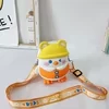 Silicone Cartoon Duck and Dog Zipper Coin Purse Design option 07 color SKU reference