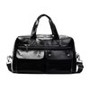 Embossed PU Everyday Tote with Adjustable Strap Black color SKU reference