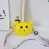 Silicone Animal-Shaped Coin Purse with Soft Strap Design option 02 color SKU reference