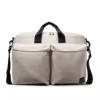 Expandable Nylon Tote with Wet-Dry Storage White color SKU reference