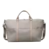 Large Multi-Pocket Polyester Travel Tote Beige color SKU reference