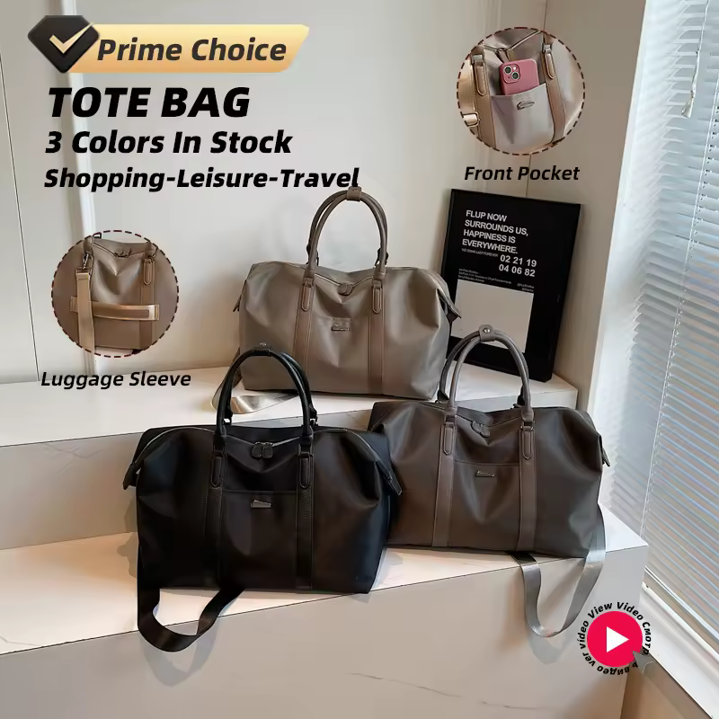 Polyester Travel Weekender Tote with Front Pocket product reference image