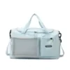 Oxford Travel Organizer Bag with Transparent Pocket Blue color SKU reference