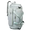 Oxford Travel Duffel Backpack with Shoe Storage Green color SKU reference