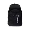 23 L Oxford Badminton Backpack with External Zipper Pocket Black color SKU reference