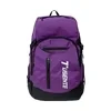 23 L Oxford Badminton Backpack with External Zipper Pocket Purple color SKU reference