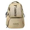 23 L Nylon Sport Backpack with Side Zipper Pocket Khaki color SKU reference