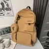 20 L Nylon Travel Backpack with Shoe Compartment Gray color SKU reference