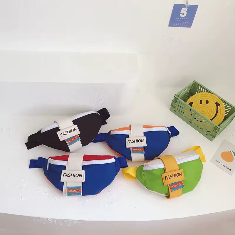 Kids’ Zipper Waist Bag with Large Front Pocket product reference image