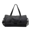 13 L Nylon Crossbody Travel Bag with Adjustable Strap Black color SKU reference