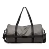 13 L Nylon Crossbody Travel Bag with Adjustable Strap Silver Gray color SKU reference