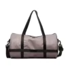 13 L Nylon Crossbody Travel Bag with Adjustable Strap Gray color SKU reference