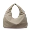 28L Polyester Tote Bag with Exterior Pocket Khaki color SKU reference