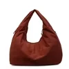 28L Polyester Tote Bag with Exterior Pocket Brown color SKU reference