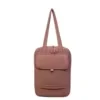6L Polyester Laptop Messenger & Shoulder Bag Brick red color SKU reference