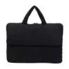3L Polyester Laptop & Document Shoulder Bag Black color SKU reference